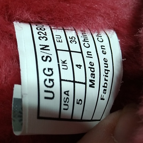 NWOT UGG Eva Bow Sheepskin & Fur Boots Sz.5 - Picture 12 of 16